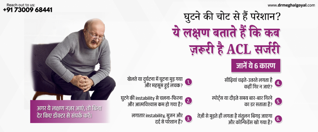Best ACL Surgeon in Agra